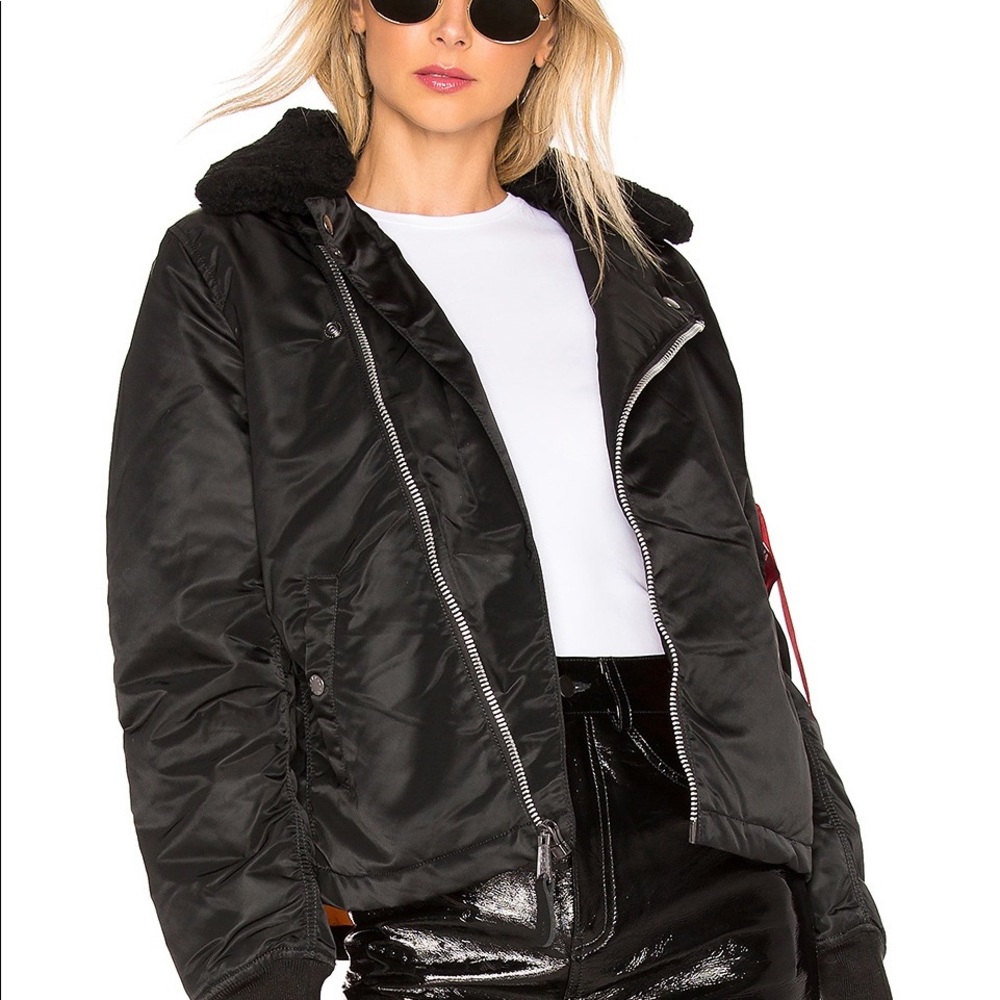 ALPHA INDUSTRIES B-15 Straight Hem Mod Jacket XS